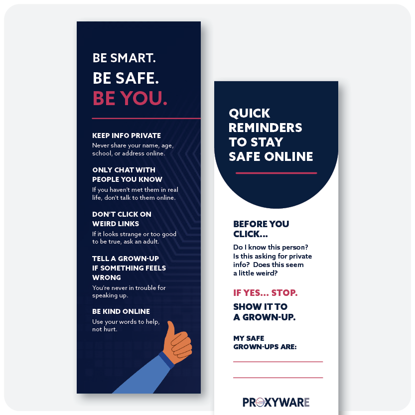 Child Safety Thumbnails-Bookmark