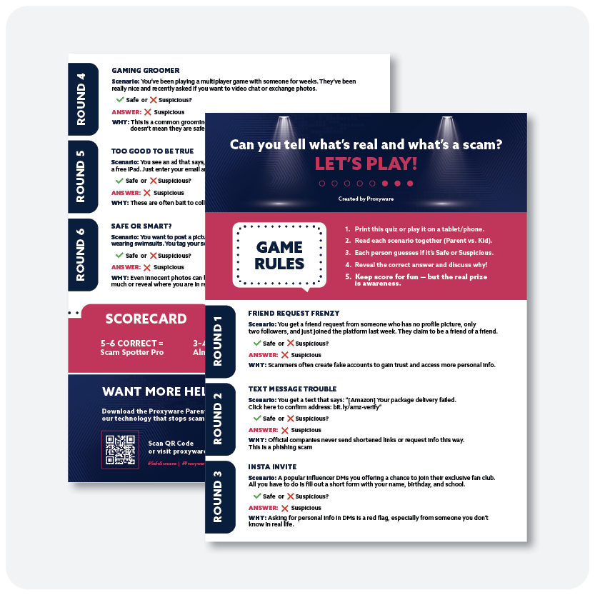 Child Safety Thumbnails-Game Document