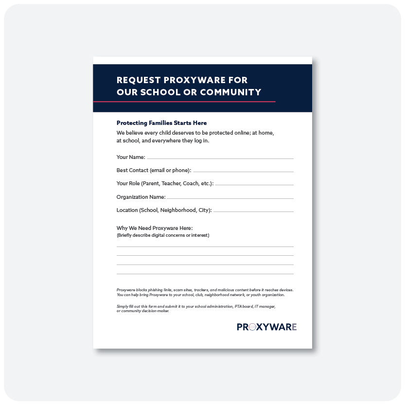 Child Safety Thumbnails-Request Form