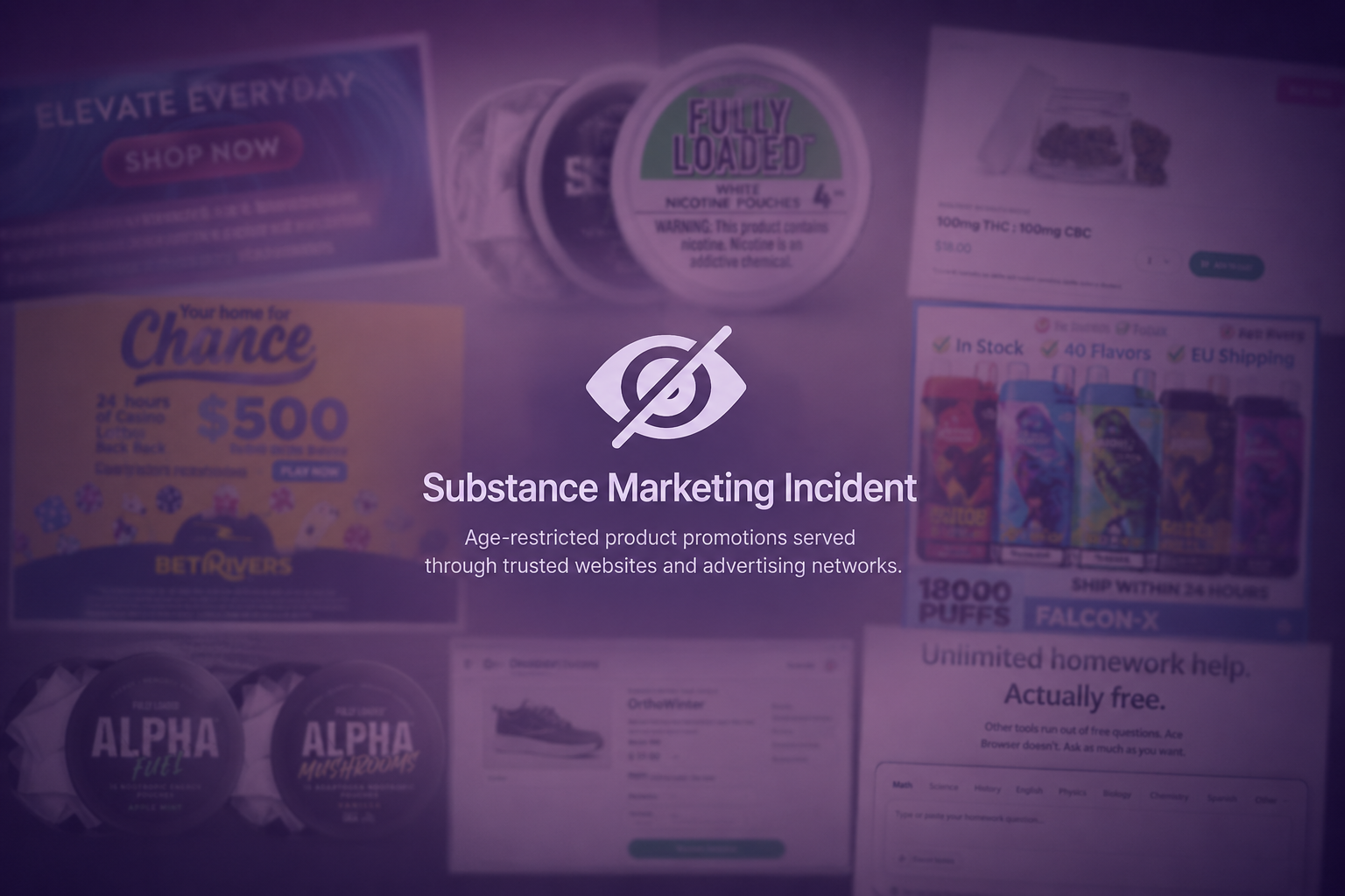 Illegal Substance Marketing