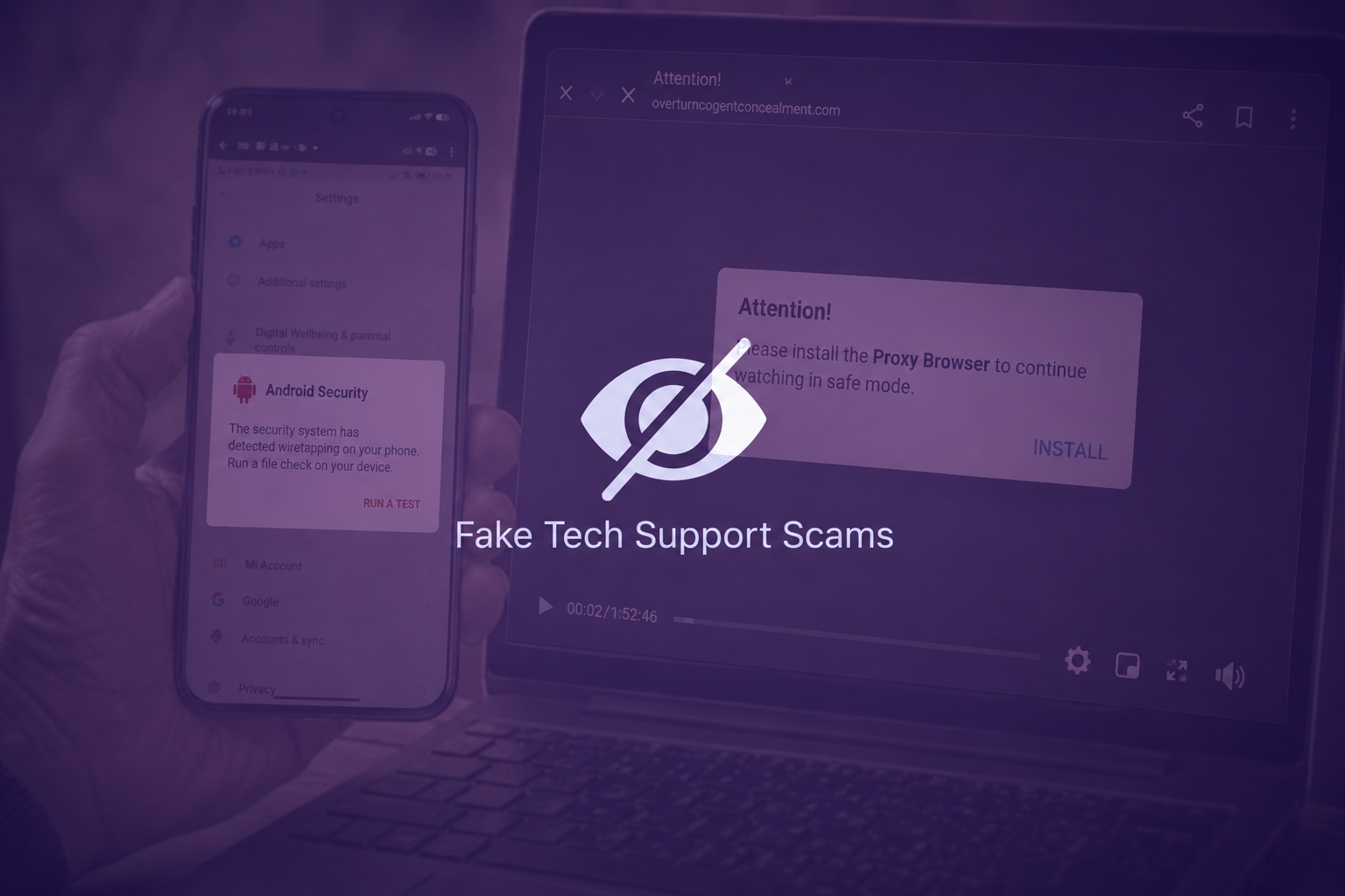 Tech support scams targeting seniors